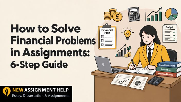 Financial problems assignment 6-step guide.